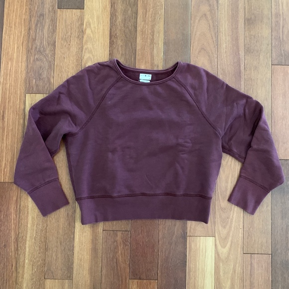Rag & Bone Burgundy Sweatshirt Small - Picture 4 of 6